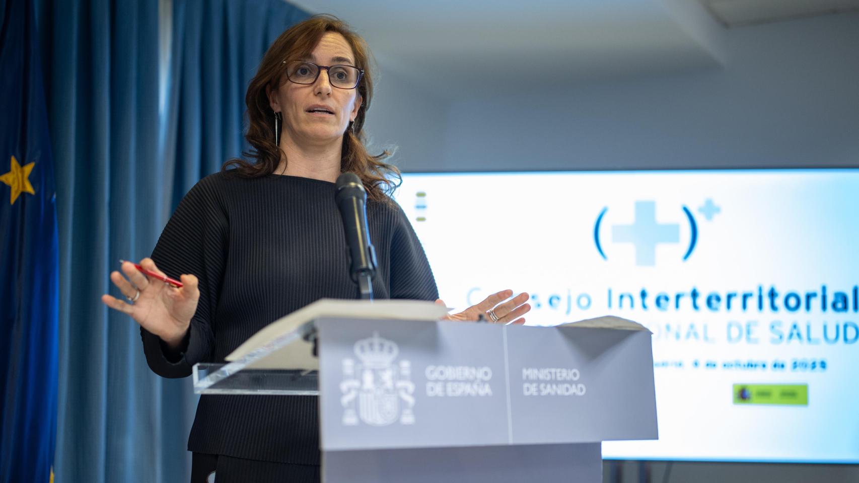 Mónica García, ministra de Sanidad.