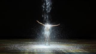 Un momento del ensayo de la producción de 'Yerman' dirigida por Paco Azorín. Foto: Auditorio de Tenerife/Miguel Barreto