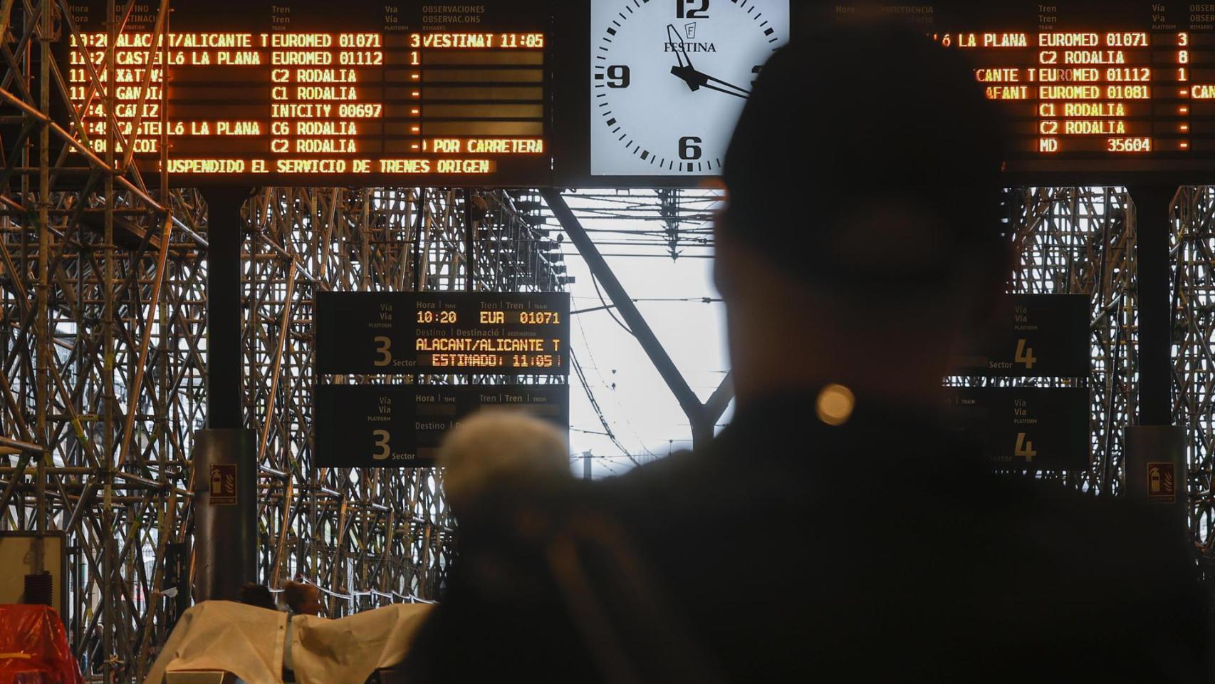 Estación del Norte de Valencia. EFE/Manuel Bruque