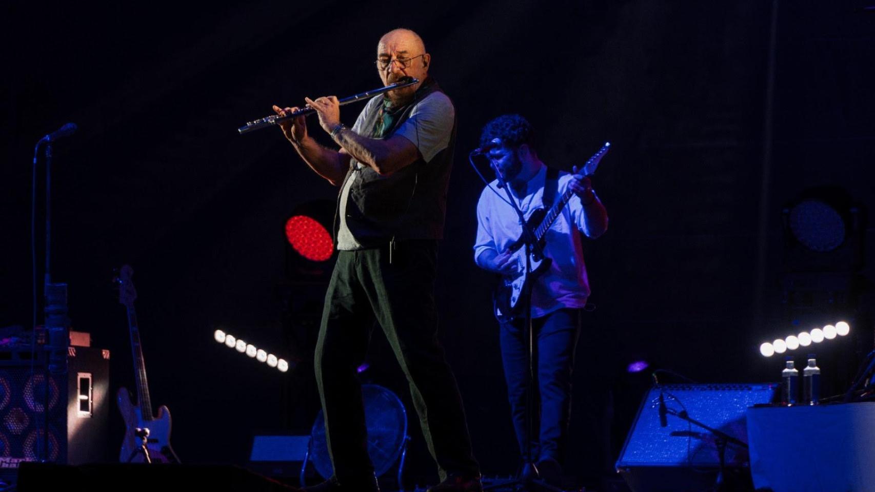 Actuación de Jethro Tull durante el Ou Yeah!.