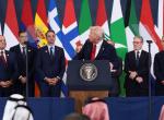 Trump deja en evidencia a Sánchez por su gasto en defensa ante 30 líderes mundiales en la cumbre por la paz en Gaza