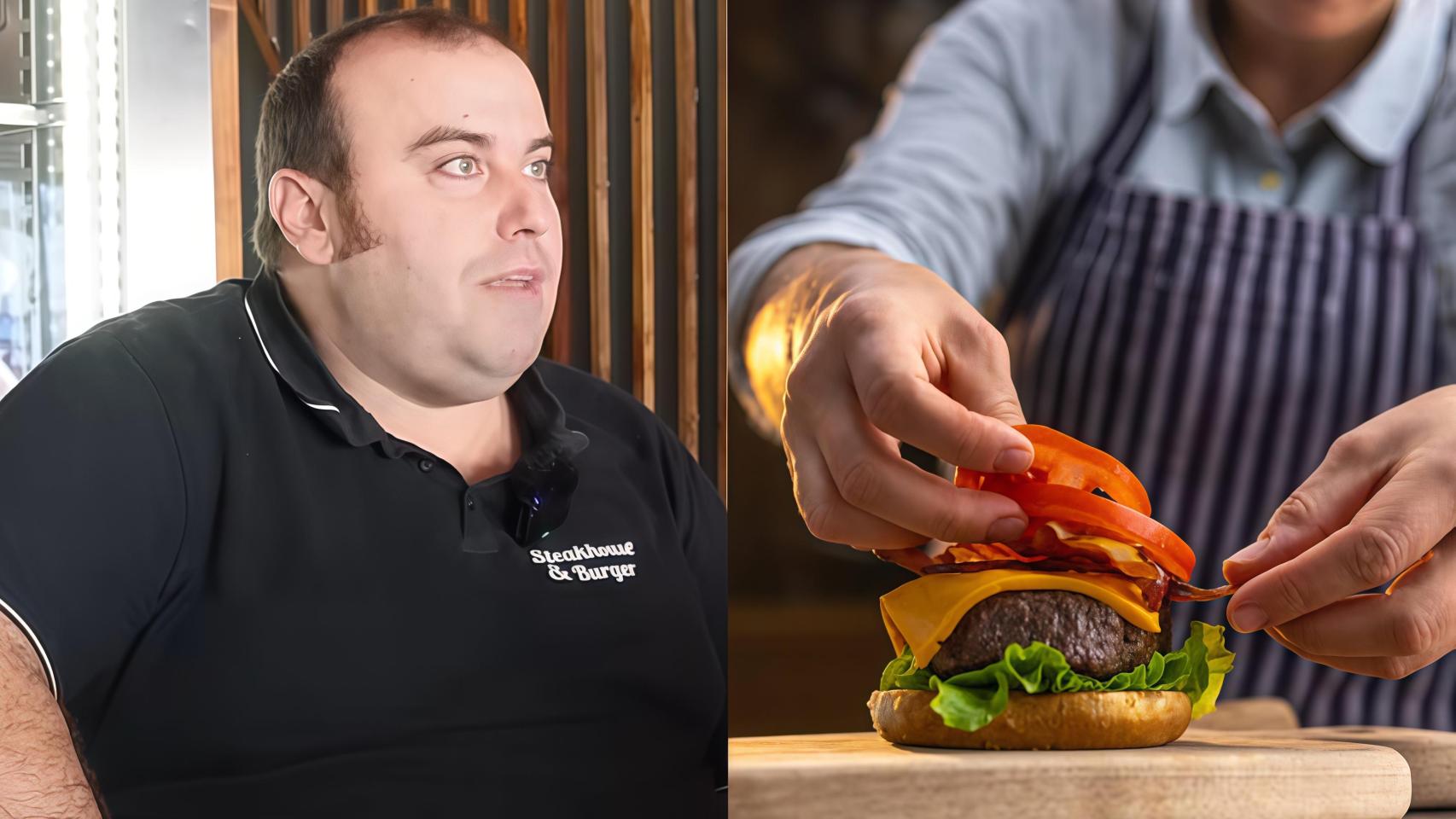 Vicente Nicolau, dueño de un restaurante.