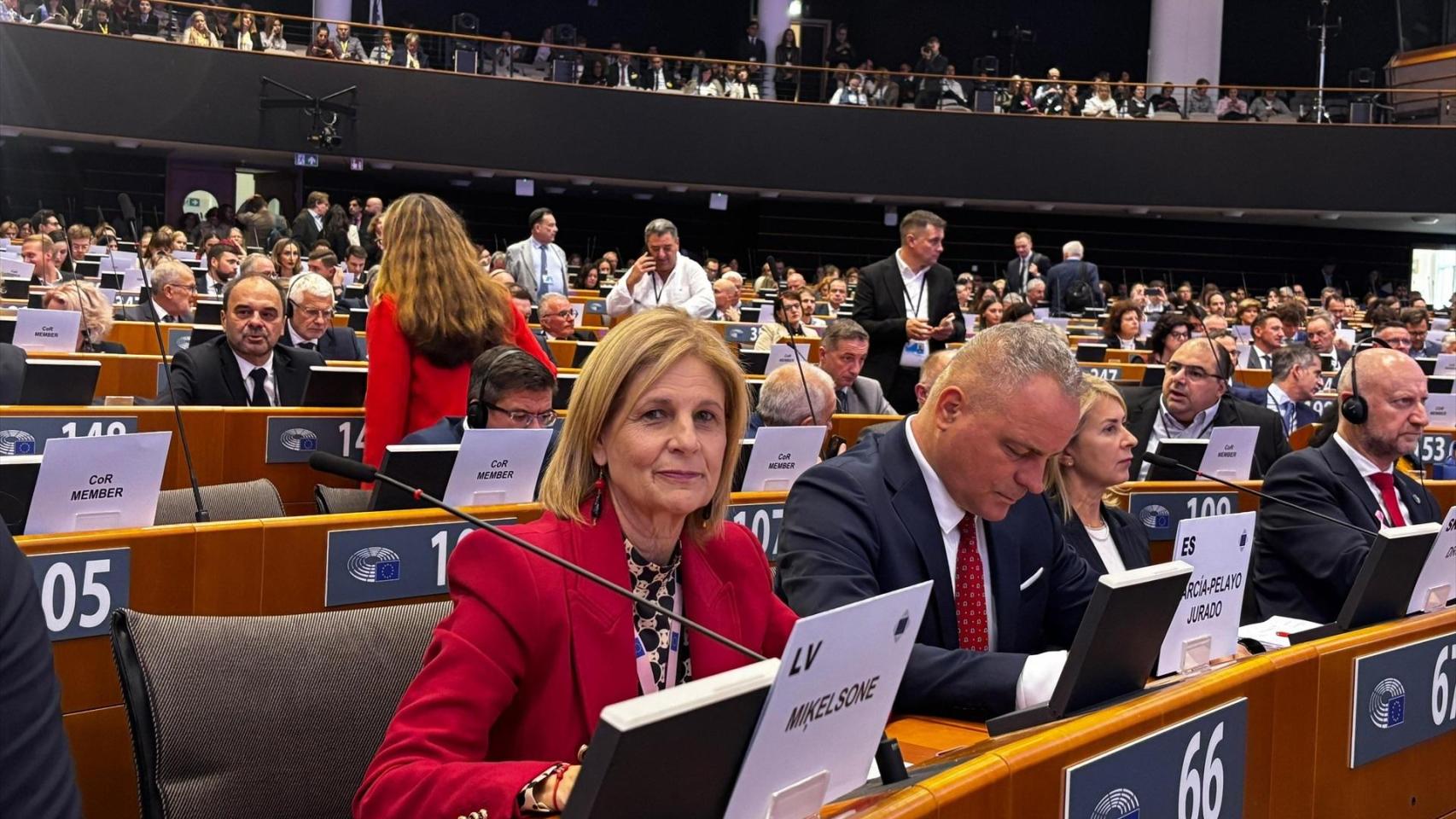 García-Pelayo, este lunes en Bruselas.