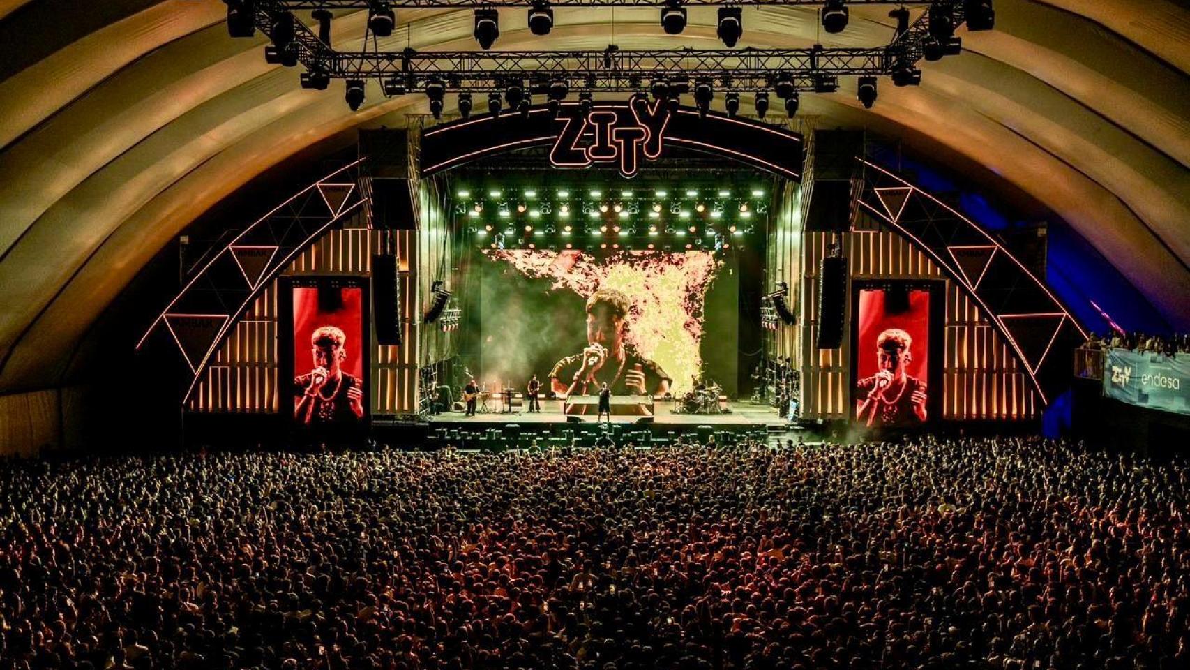 Foto del concierto de Duki