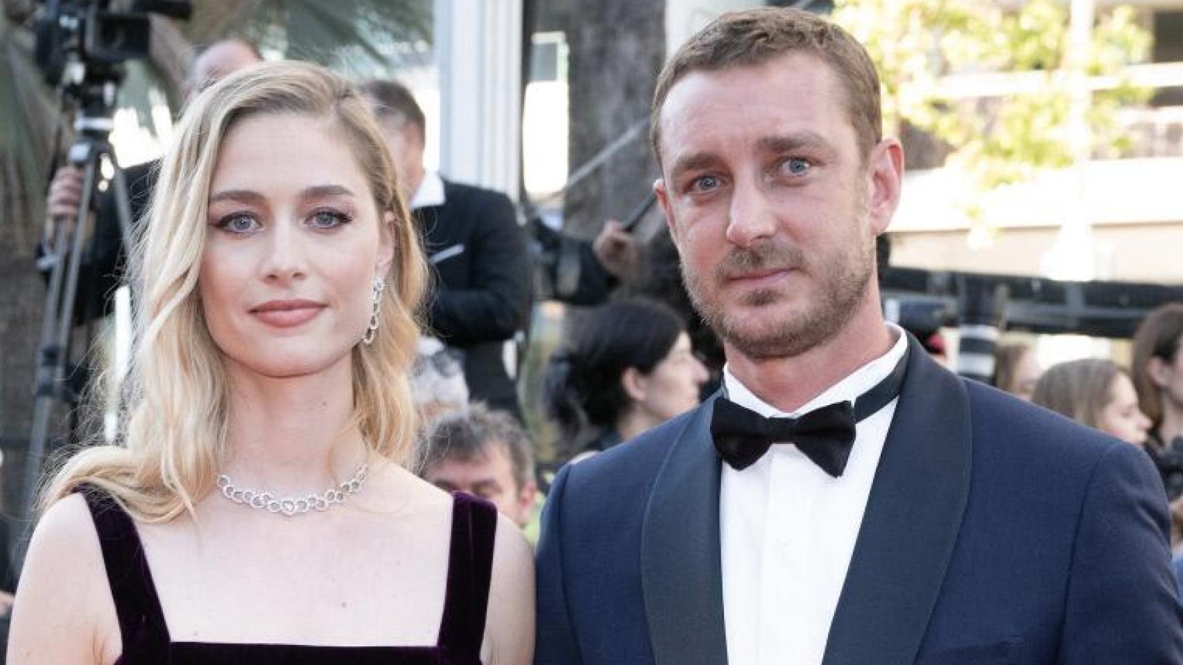 Beatrice Borromeo y Pierre Casiraghi en el Festival de Cannes, en 2024.
