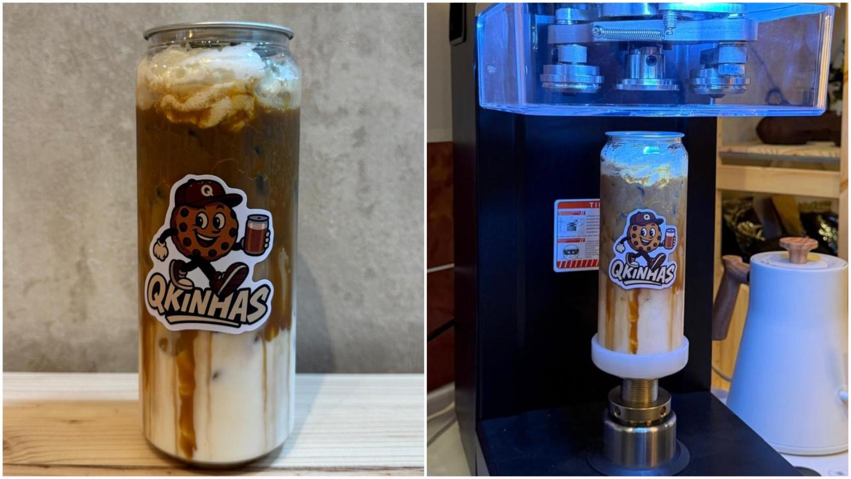 Qkinhas, primera cafetería de A Coruña donde te ponen el café en lata