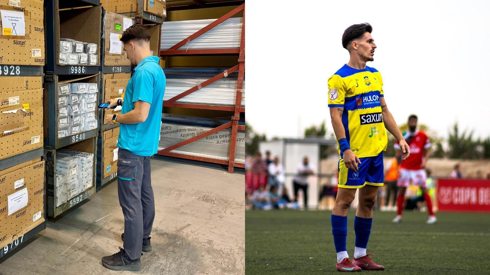 Montaje de dos fotos de Adrián Gómez.