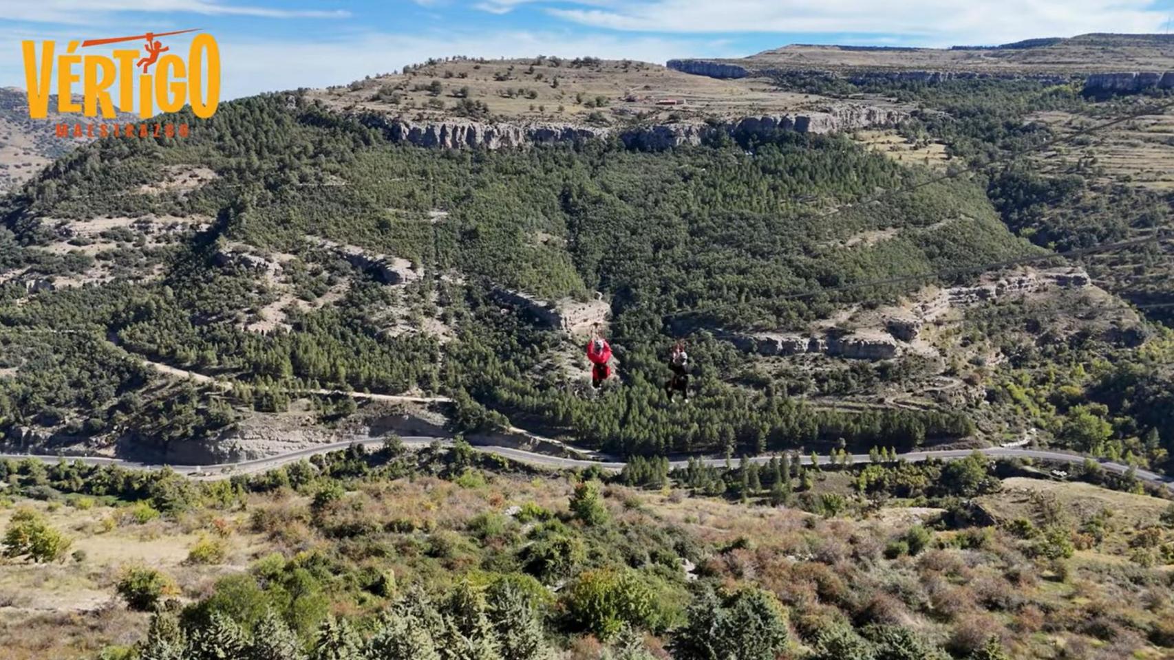 Tirolina de Cantavieja