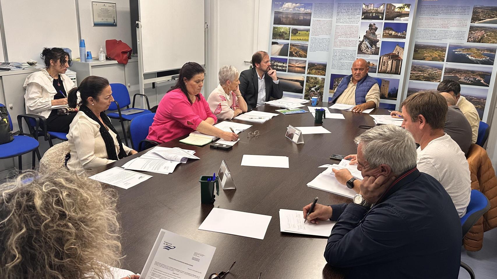 Sesión del pleno del Consorcio de As Mariñas este martes