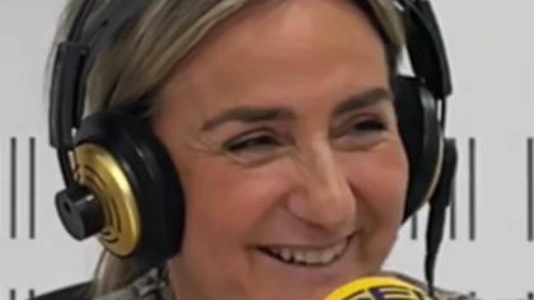 Milagros Tolón en Cadena SER. Foto: Cadena SER.