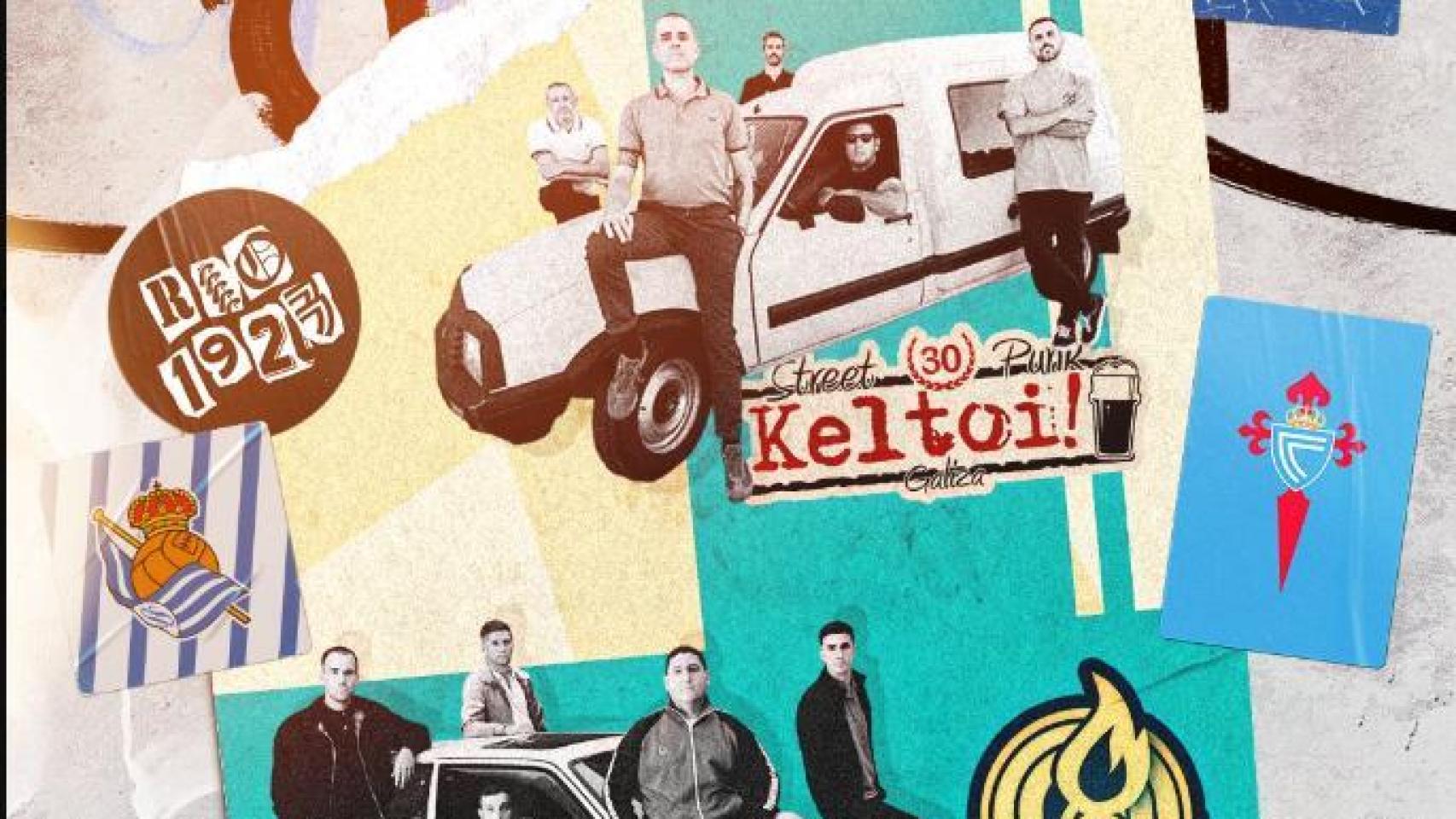 El Celta se prepara para recibir a la Real Sociedad al ritmo de Keltoi y Brigade Loco