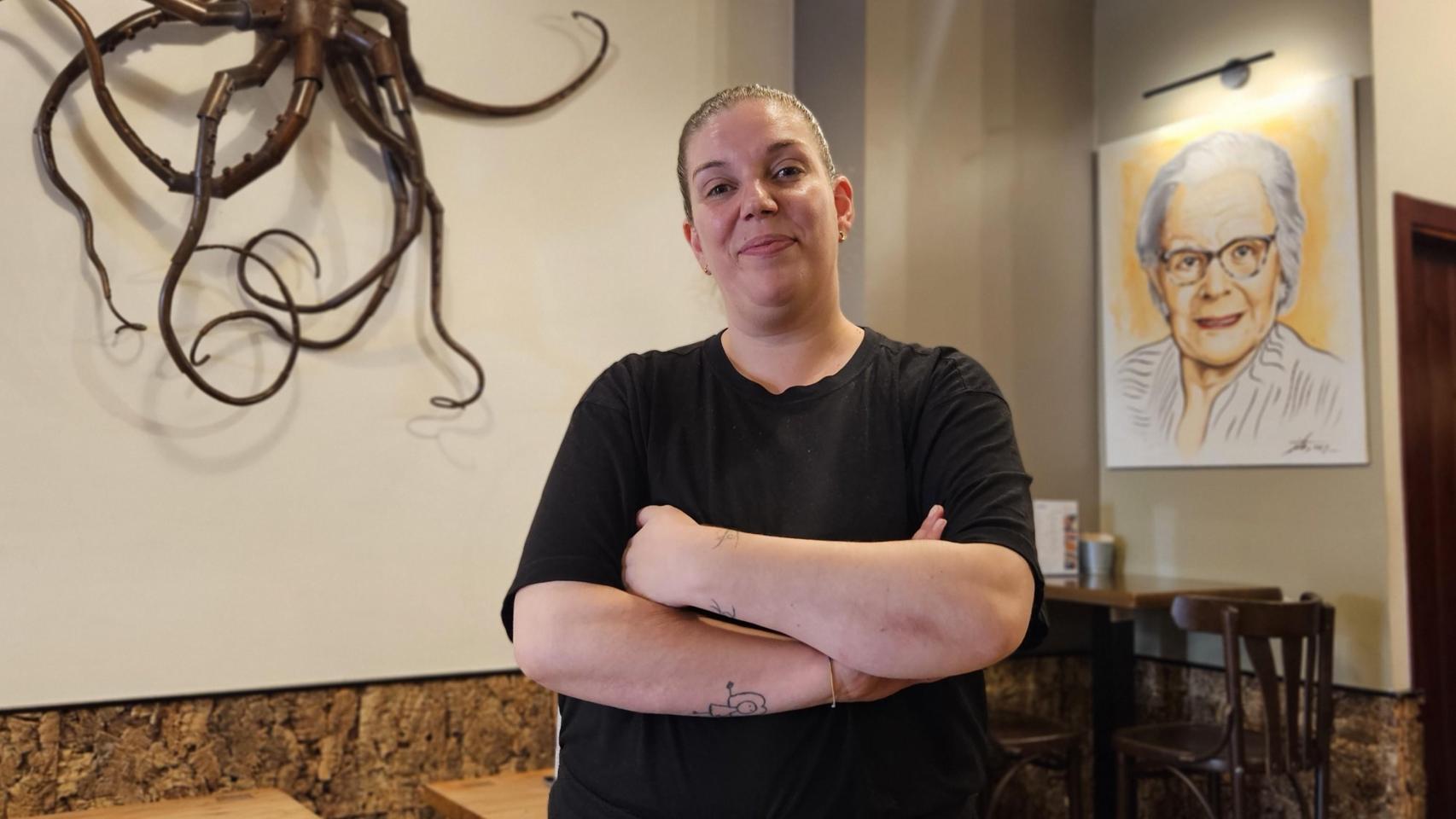 Lucía Martínez, encargada de la Pulpeira de Lola.