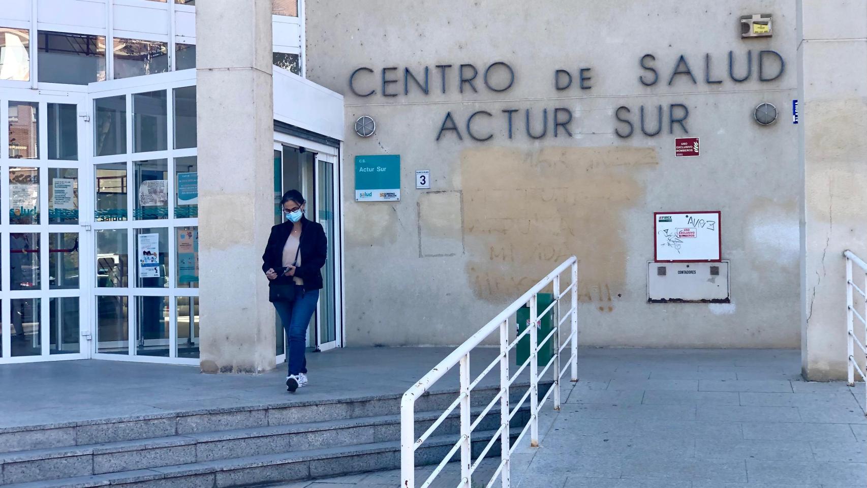 El centro de salud Actur Sur de Zaragoza, en una imagen de archivo.