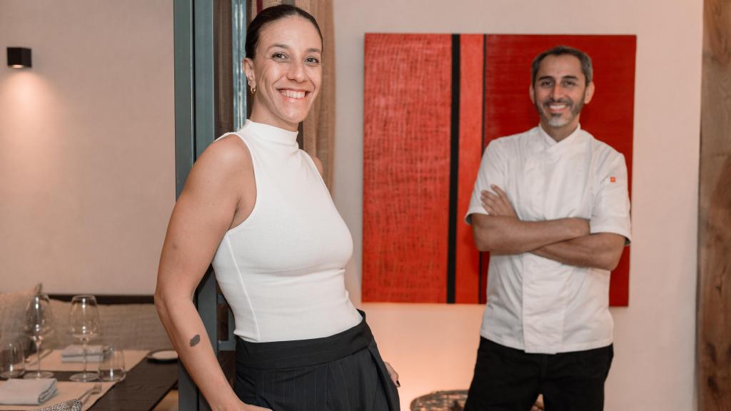 Agustina Vela y Lucas Bustos, propietarios de Gurisa.