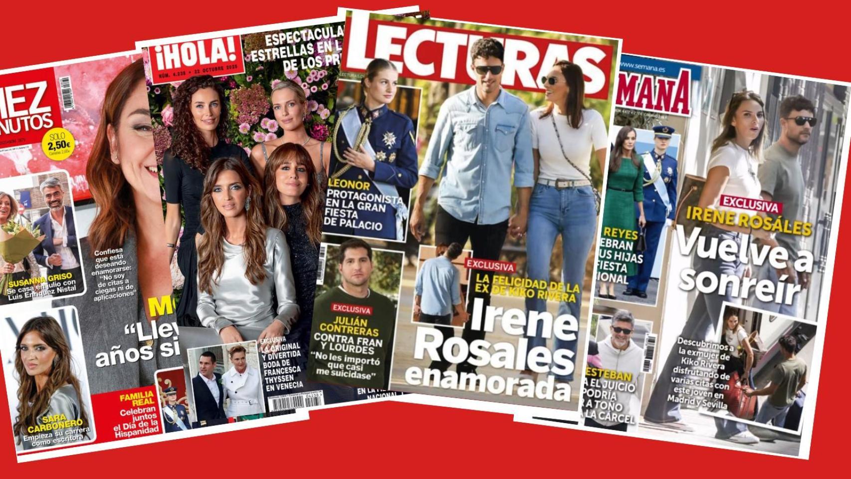 Portadas de revistas de este miércoles, 15 de octubre.