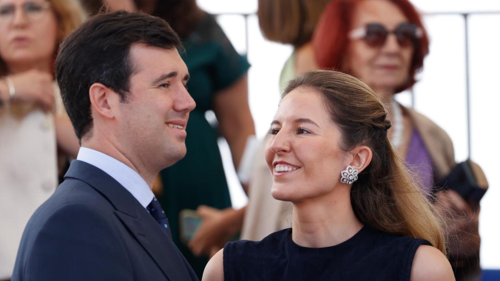 Victoria López-Quesada, ahijada del rey Felipe VI, espera su primer hijo con Enrique Moreno de la Cova.