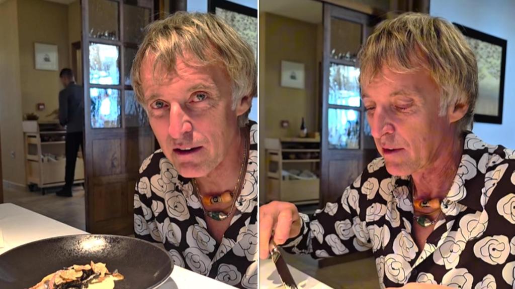 Jesús Calleja en el Restaurante Lera de Castroverde de Campos (Zamora)