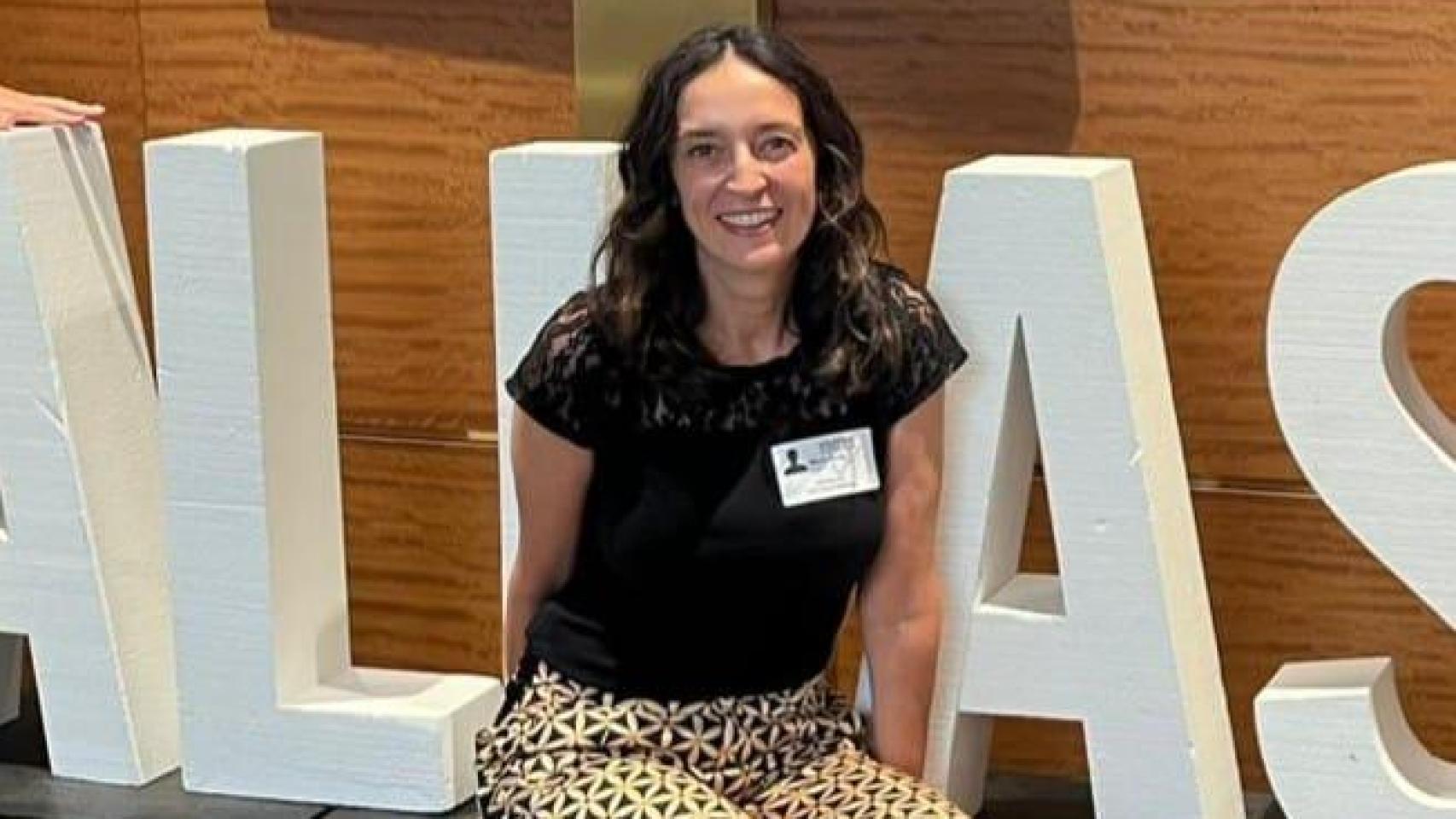 Merche, profesora zaragozana que vive en Dallas.