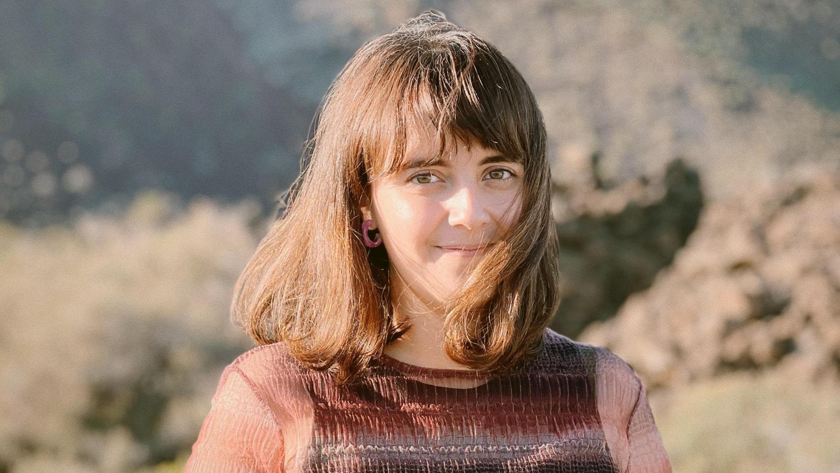 Lana Corujo, escritora canaria en Lanzarote.