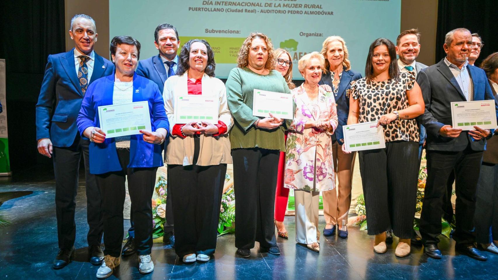 Affamer en la gala celebrada en Puertollano.