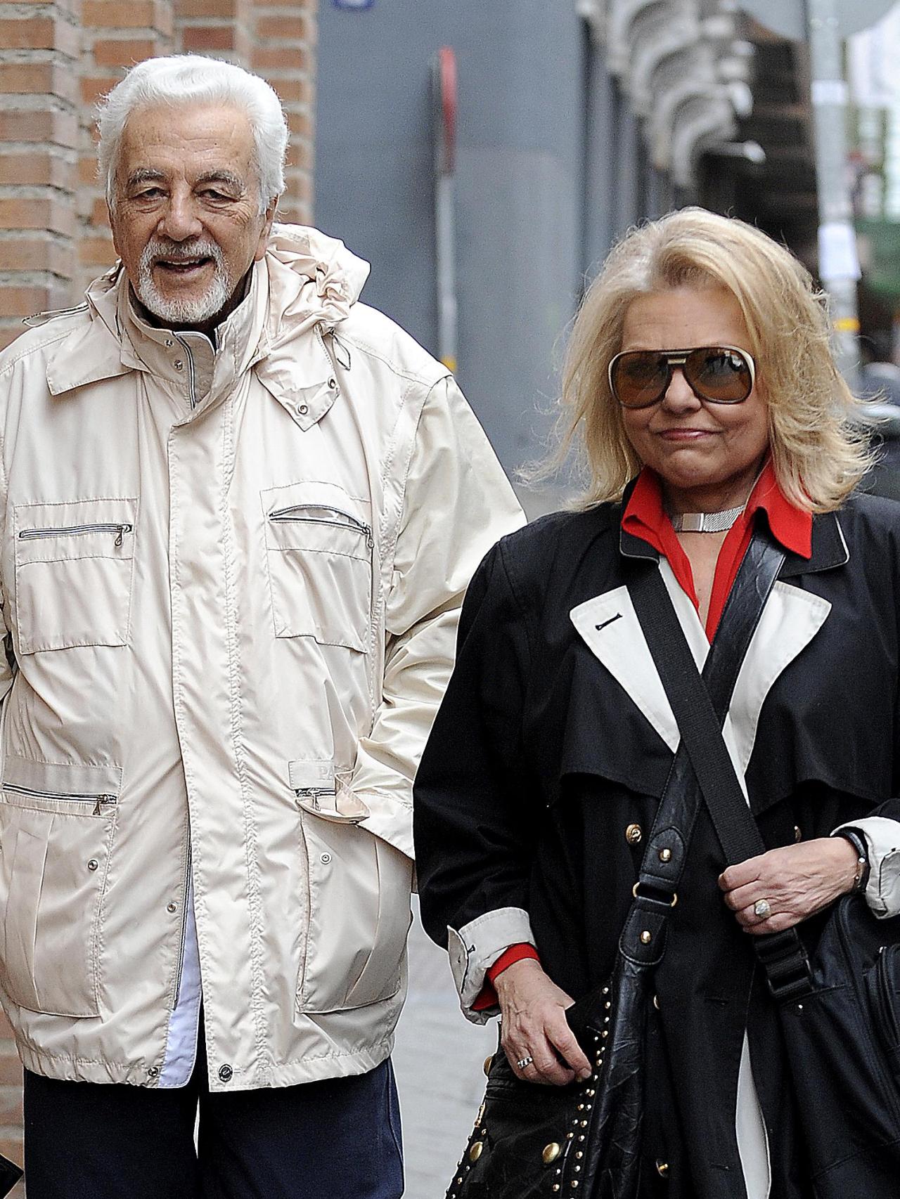 Mayra junto a su marido, Alberto Berco.