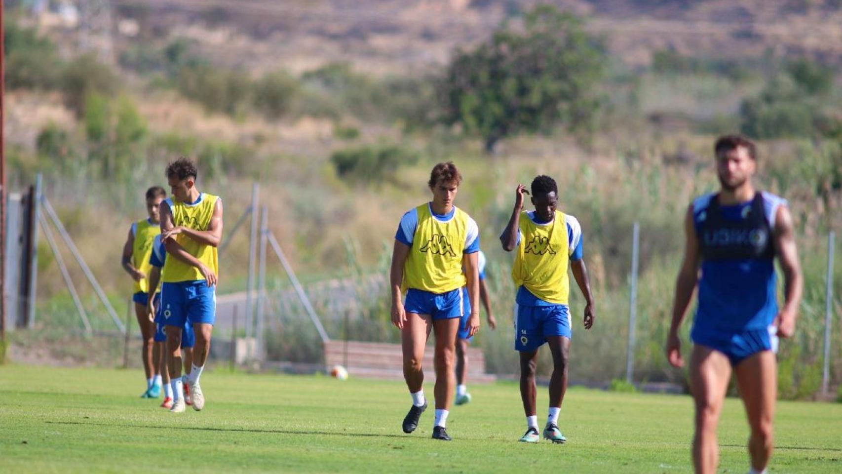 El campo de entrenamiento del Hércules en Fontcalent.