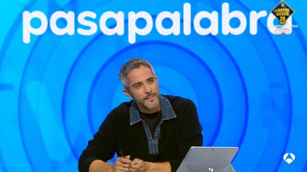 Roberto Leal, presentador de 'Pasapalabra'.