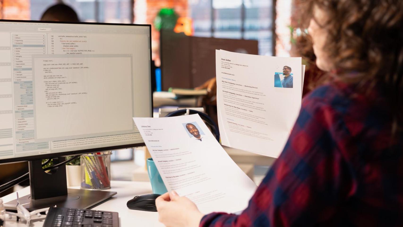 Proceso de selección de candidatos a partir de currículums