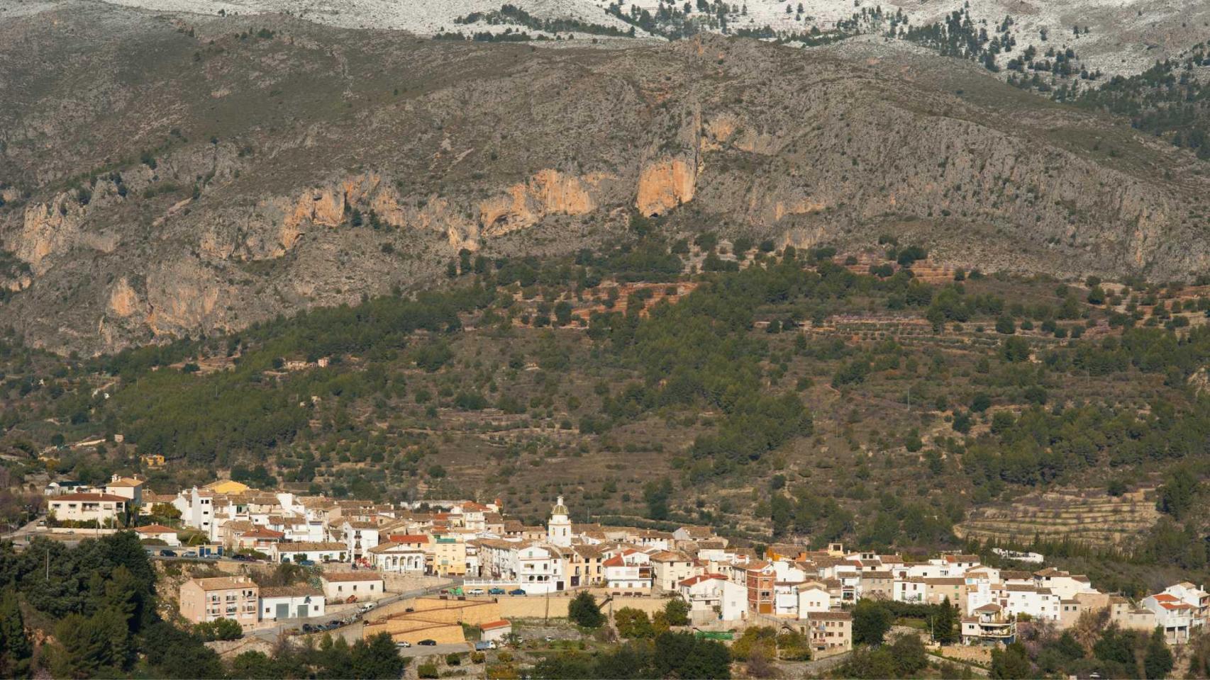 La localidad de Beniardà