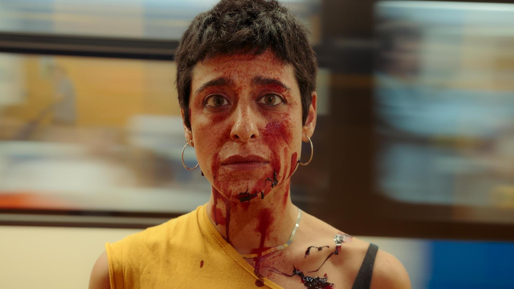 Luna Mayo en 'Borde[r]'. Foto: Ismael Moya