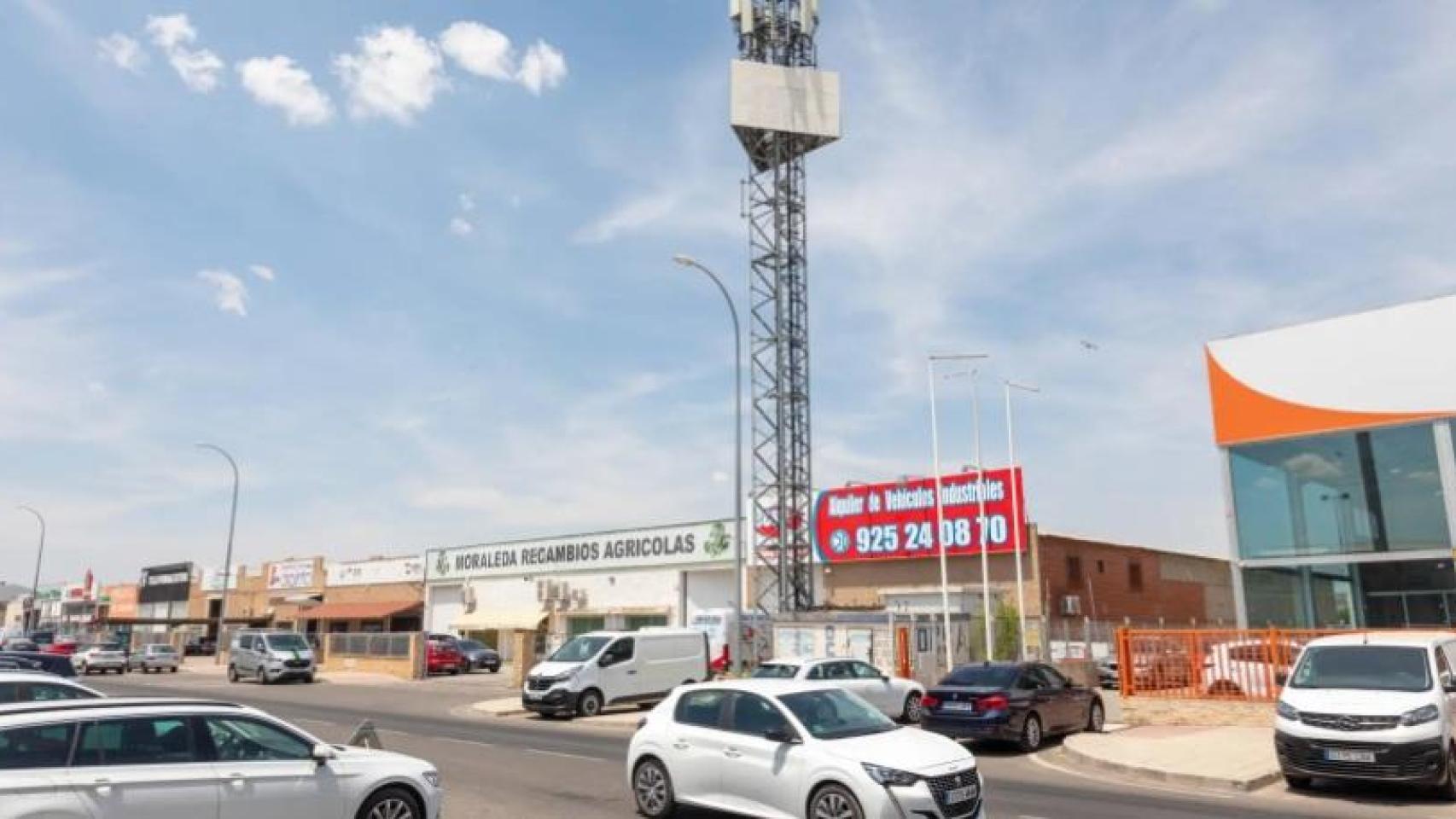 Imagen de archivo de la zona industrial de Toledo.