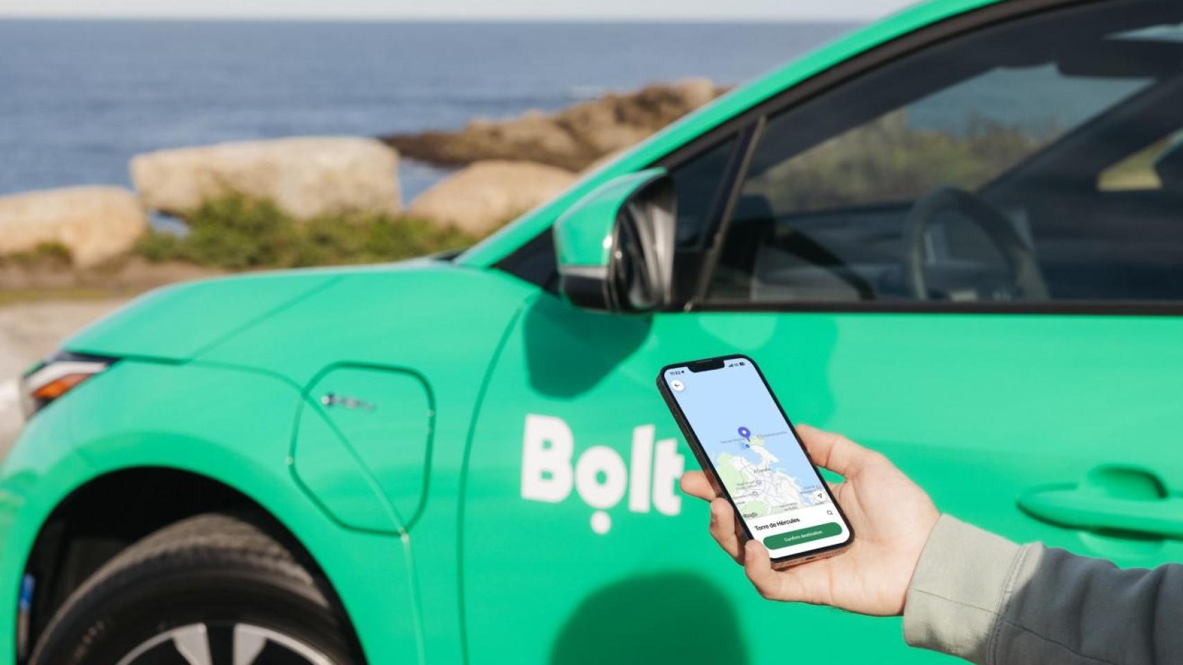 El polémico desembarco en A Coruña de coches de Bolt:  Notamos una demanda de usuarios inmensa 