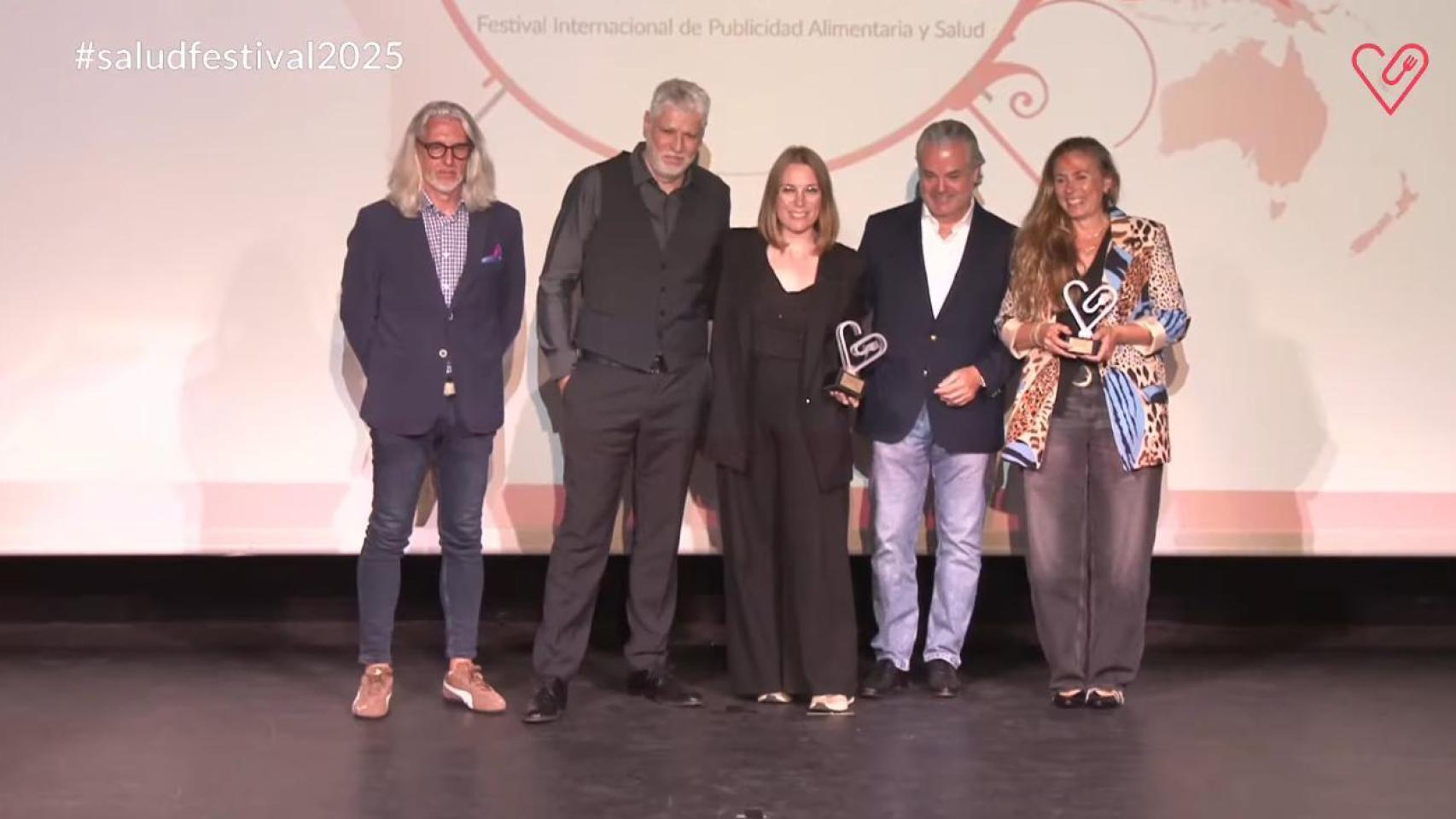 SinPalabras Creativos recibe dos premios en el FestivalSalud