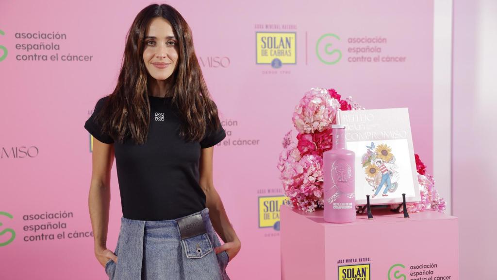 Macarena García, en la presentación de 'Reflejo de un compromiso'.