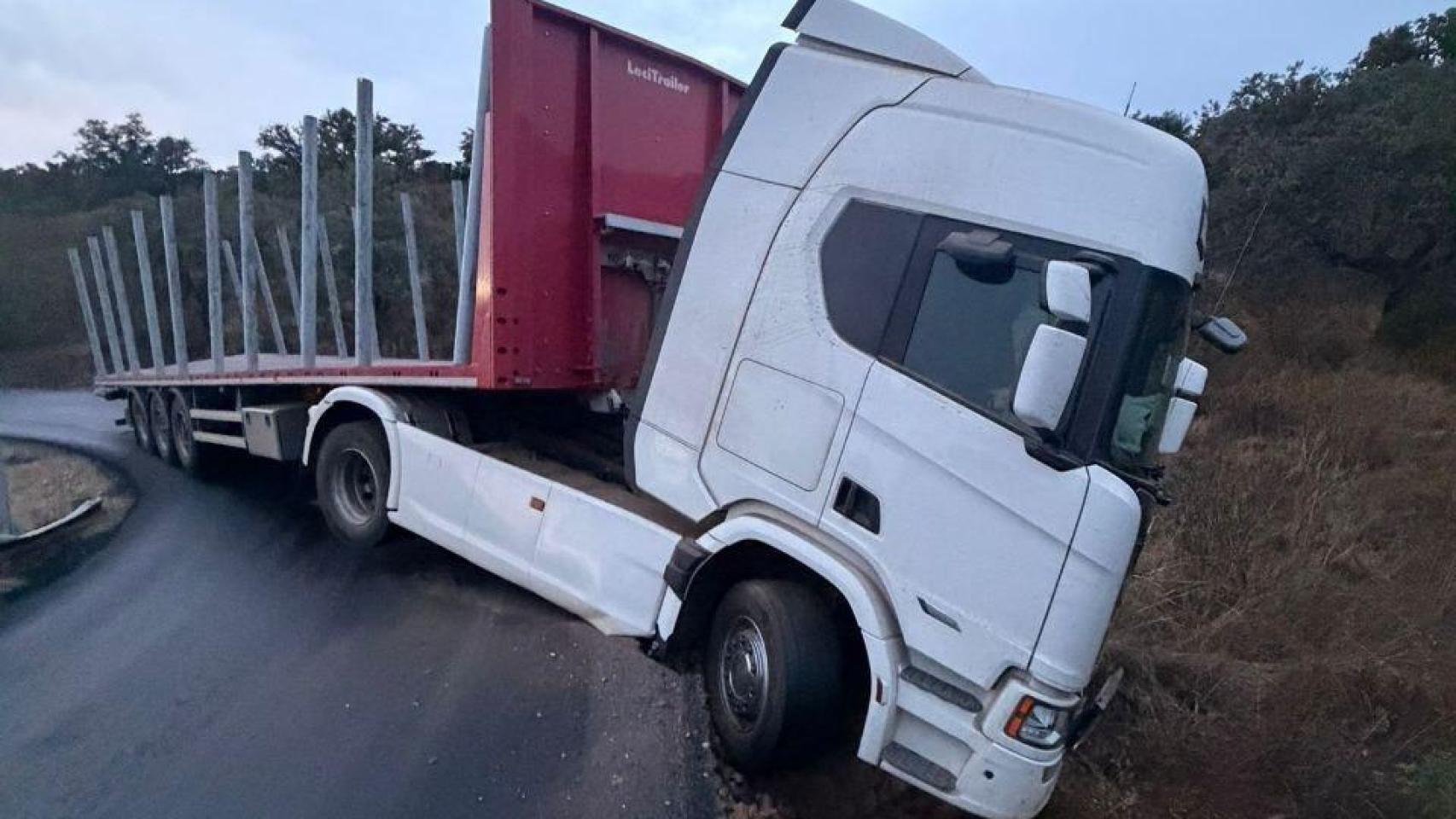 Accidente en Anchuras (Ciudad Real).