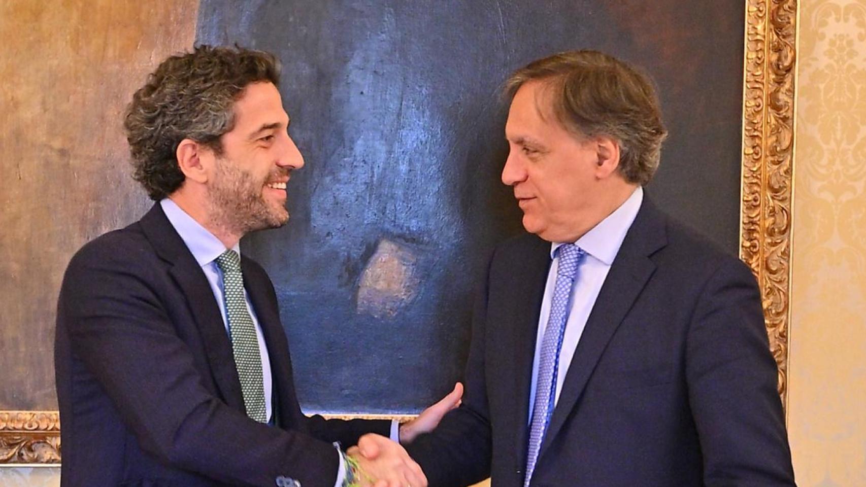 Cesar Pontvianne y Carlos Garcia Carbayo