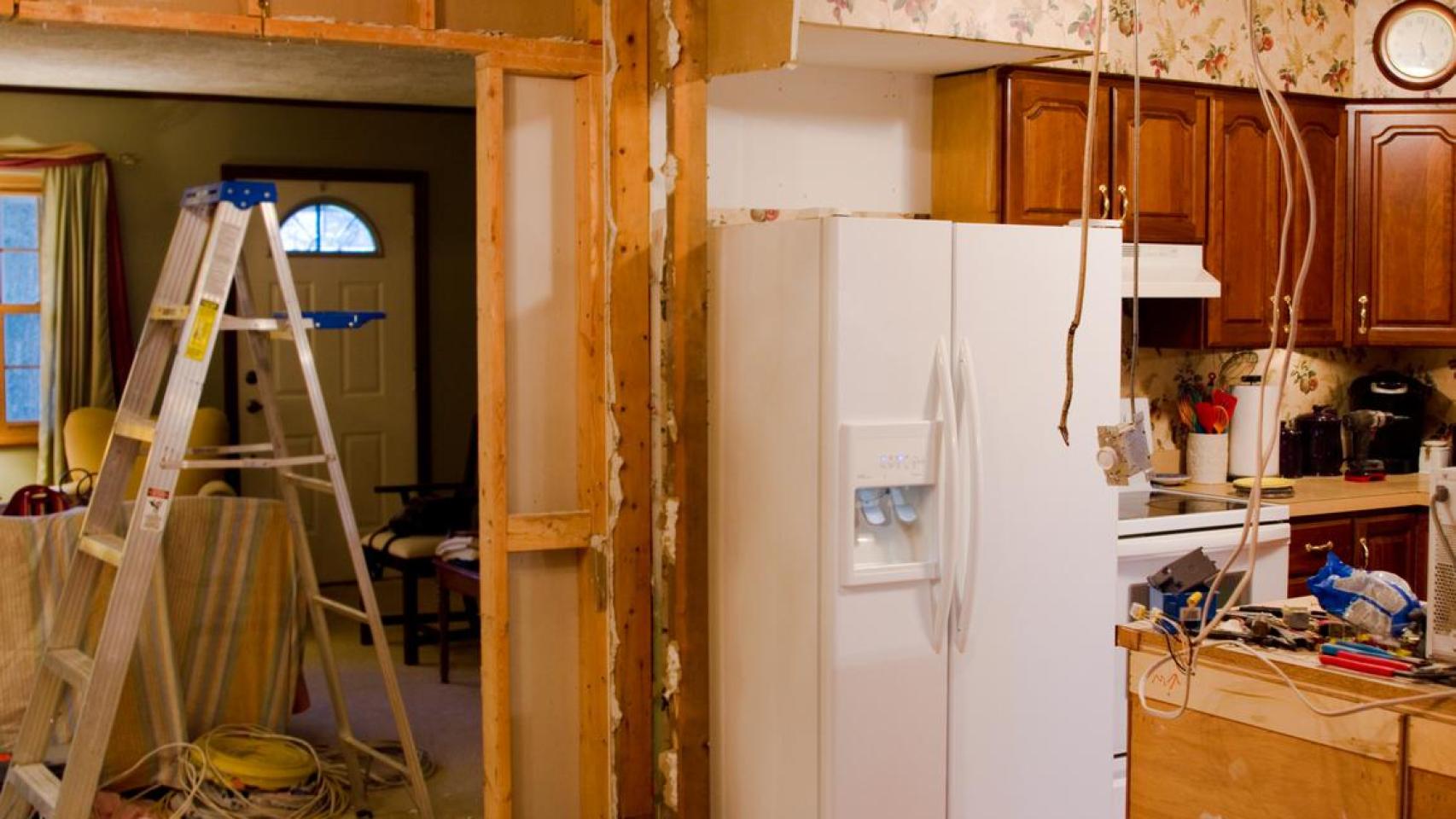 Reforma de una cocina.