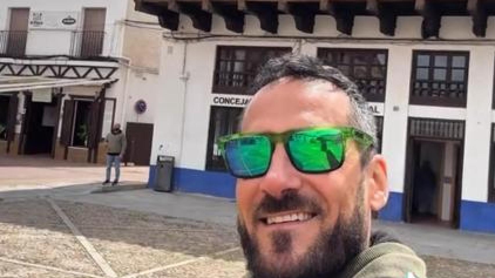 Pedro García en uno de sus últimos vídeos.