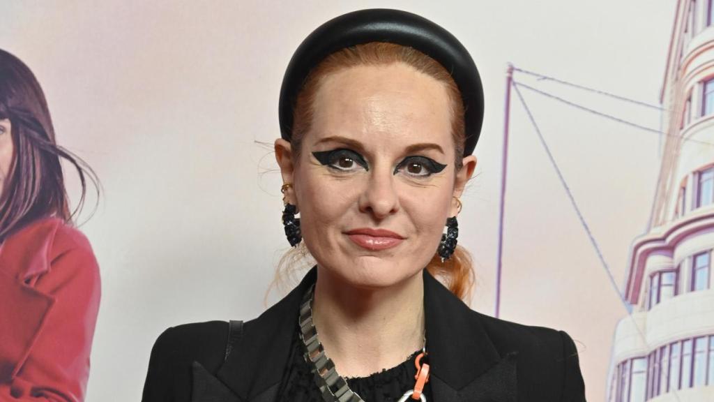 Ana Loking en un acto público.