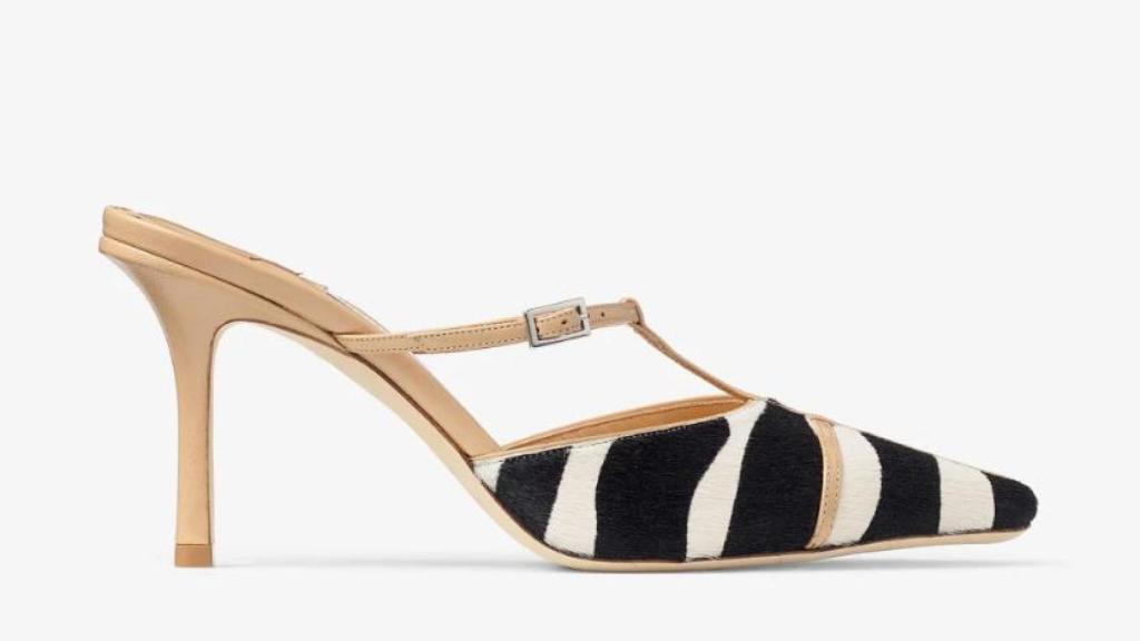 Zapatos Gloria Mule 85, de Jimmy Choo.