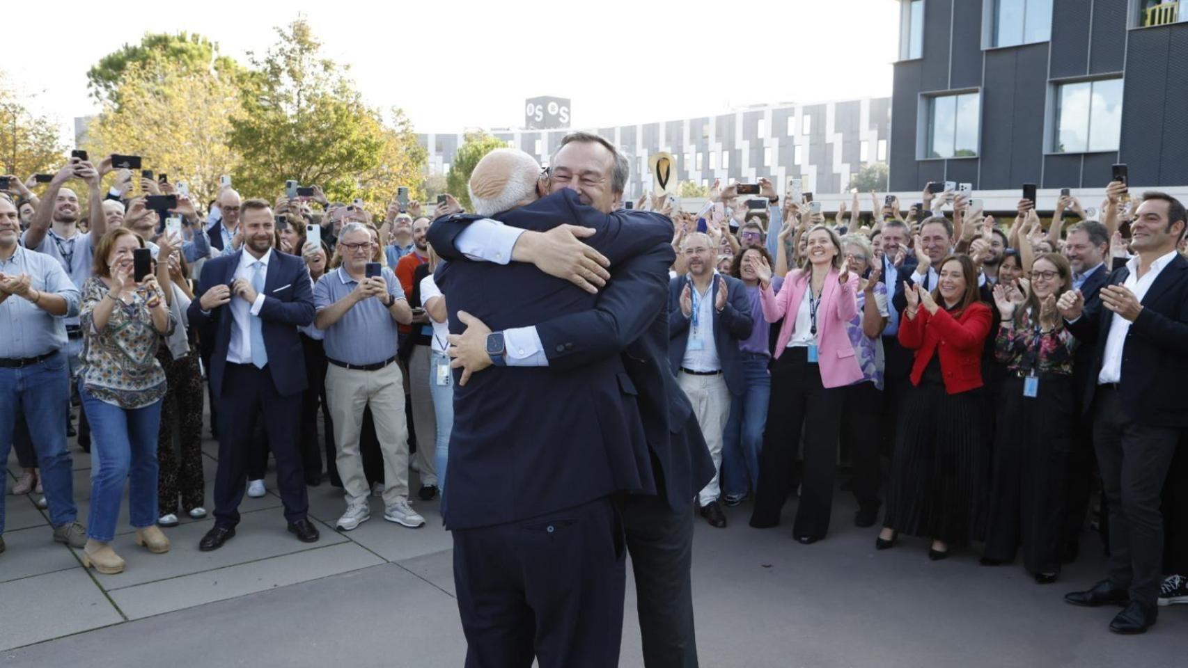 Josep Oliu y César González-Bueno, presidente y CEO del Banco Sabadell.