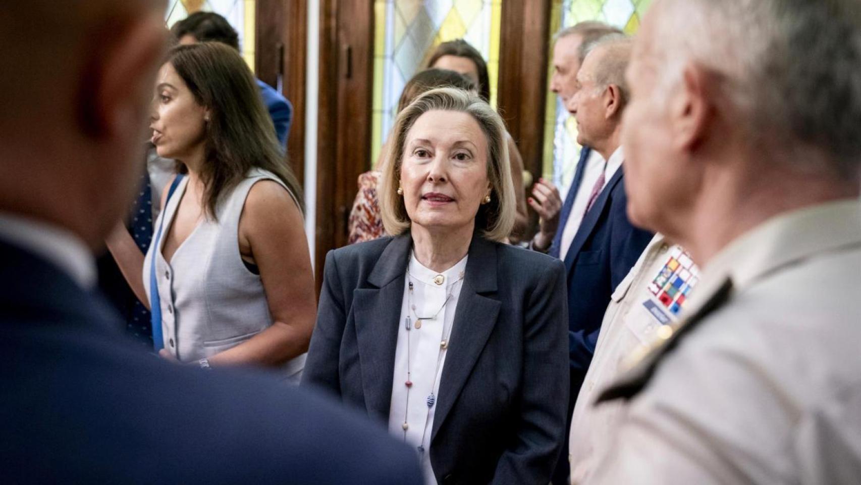 Amparo Valcarce, secretaria de Estado de Defensa.