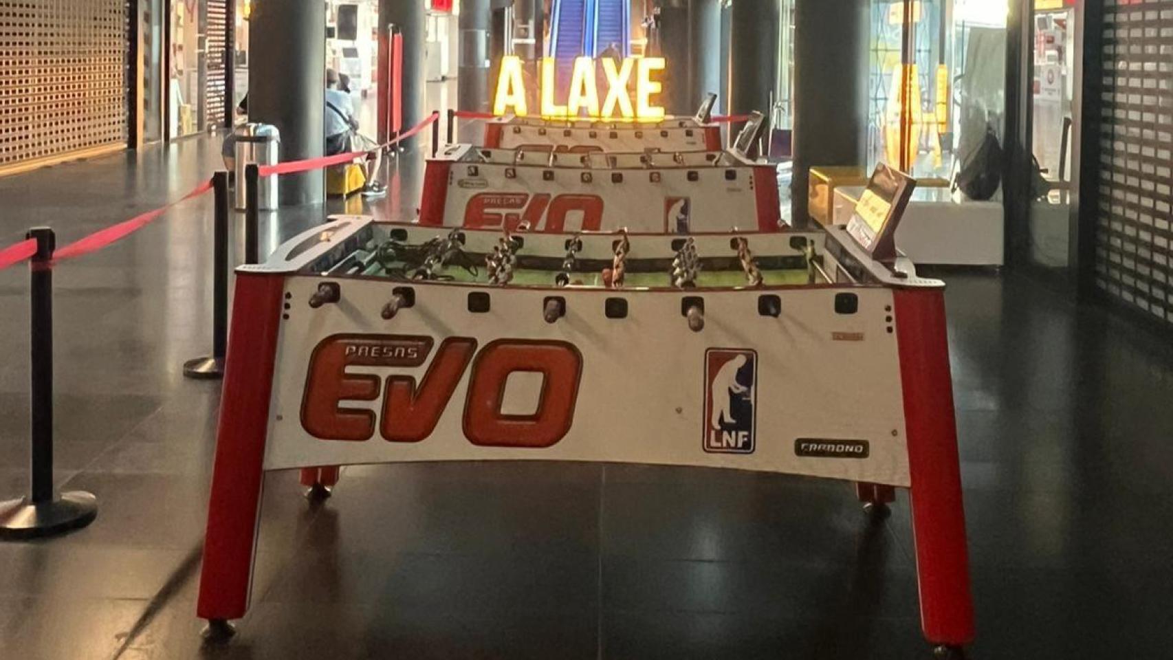 Vigo anima la tarde de este sábado con un torneo de futbolín en el Centro Comercial A Laxe