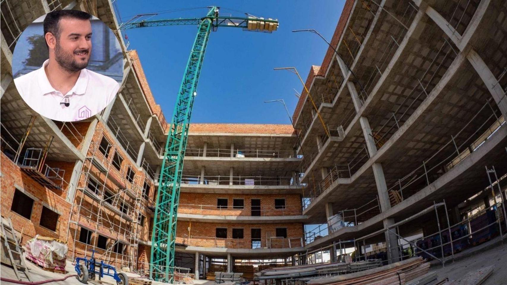 Fotomontaje de Edgar Sánchez, cofundador de Boende Servicios.