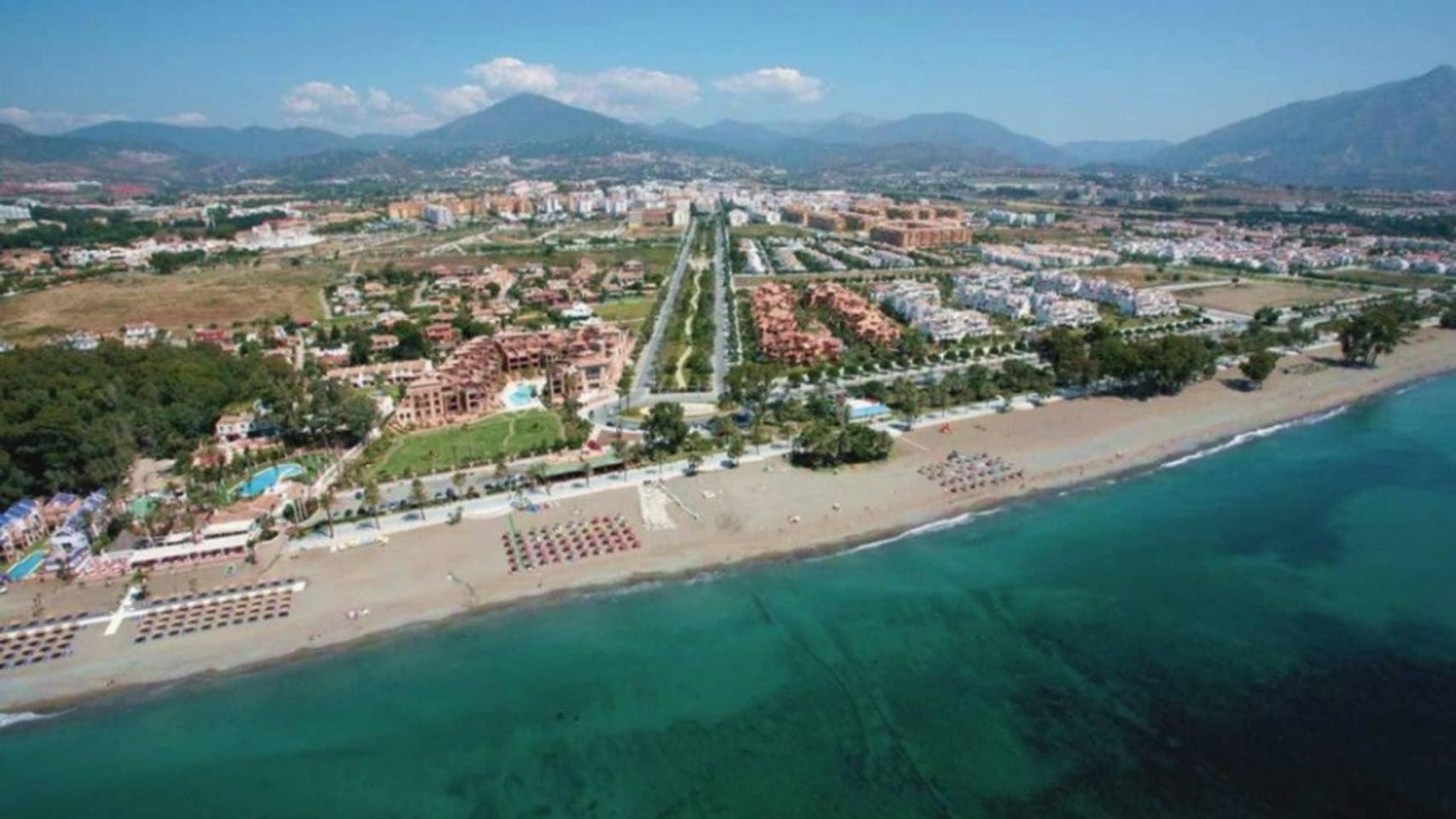 Imagen de archivo de las playas de San Pedro, en Marbella.