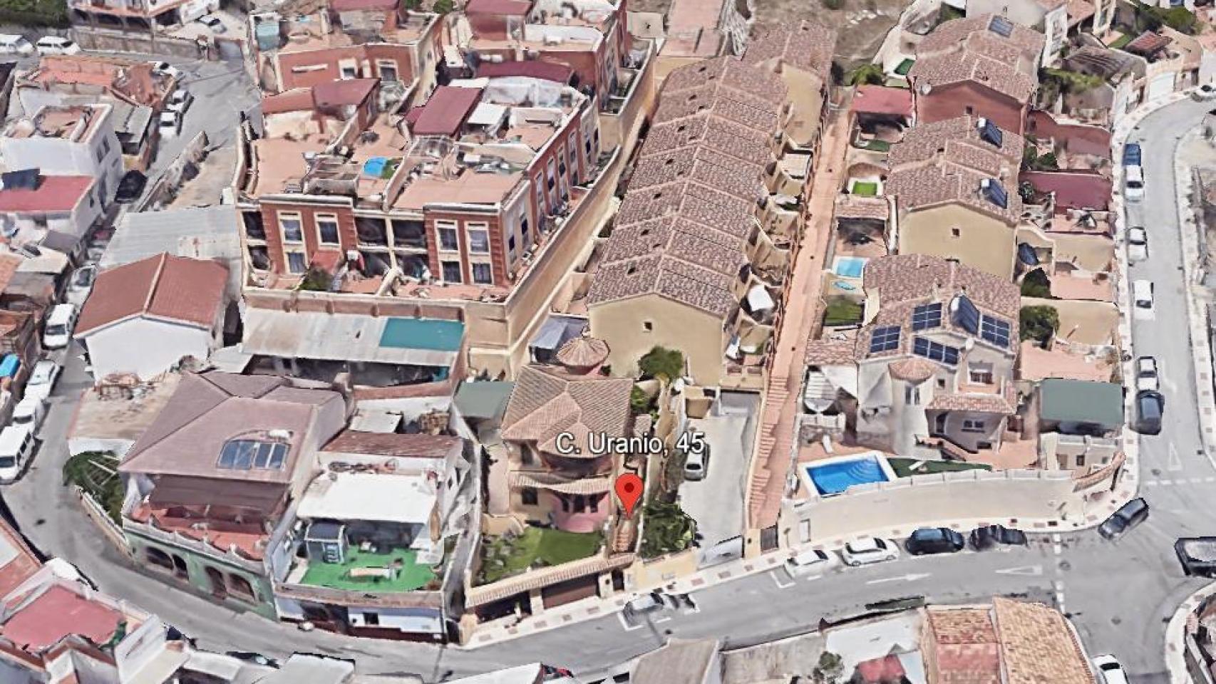 Imagen de las viviendas situadas en la calle Uranio, 45.