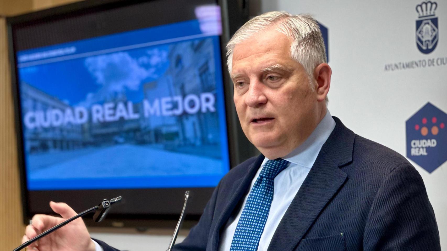 El alcalde de Ciudad Real, Francisco Cañizares, en una imagen de archivo.