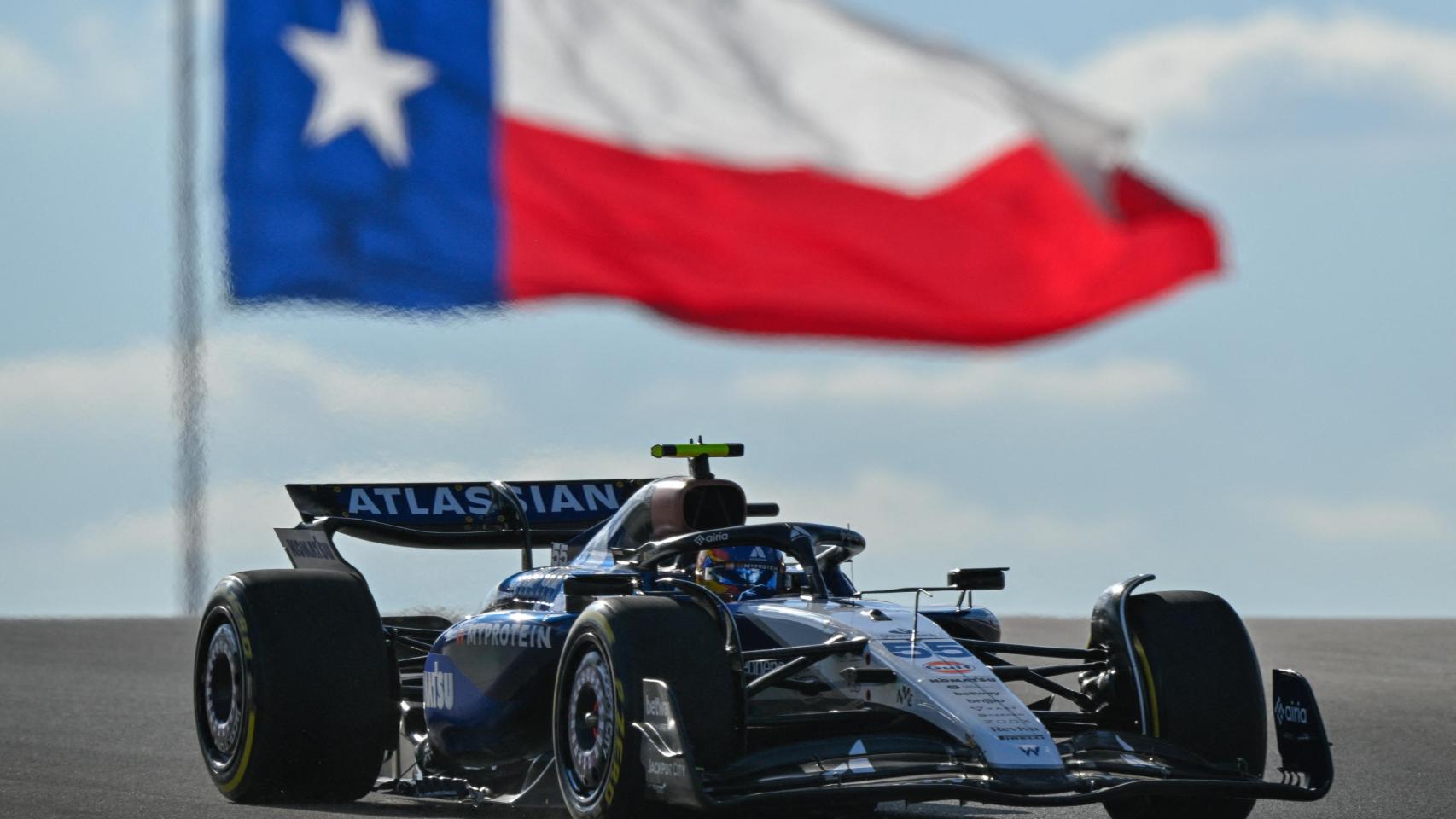 Carlos Sainz, en la clasificación del GP de Estados Unidos.