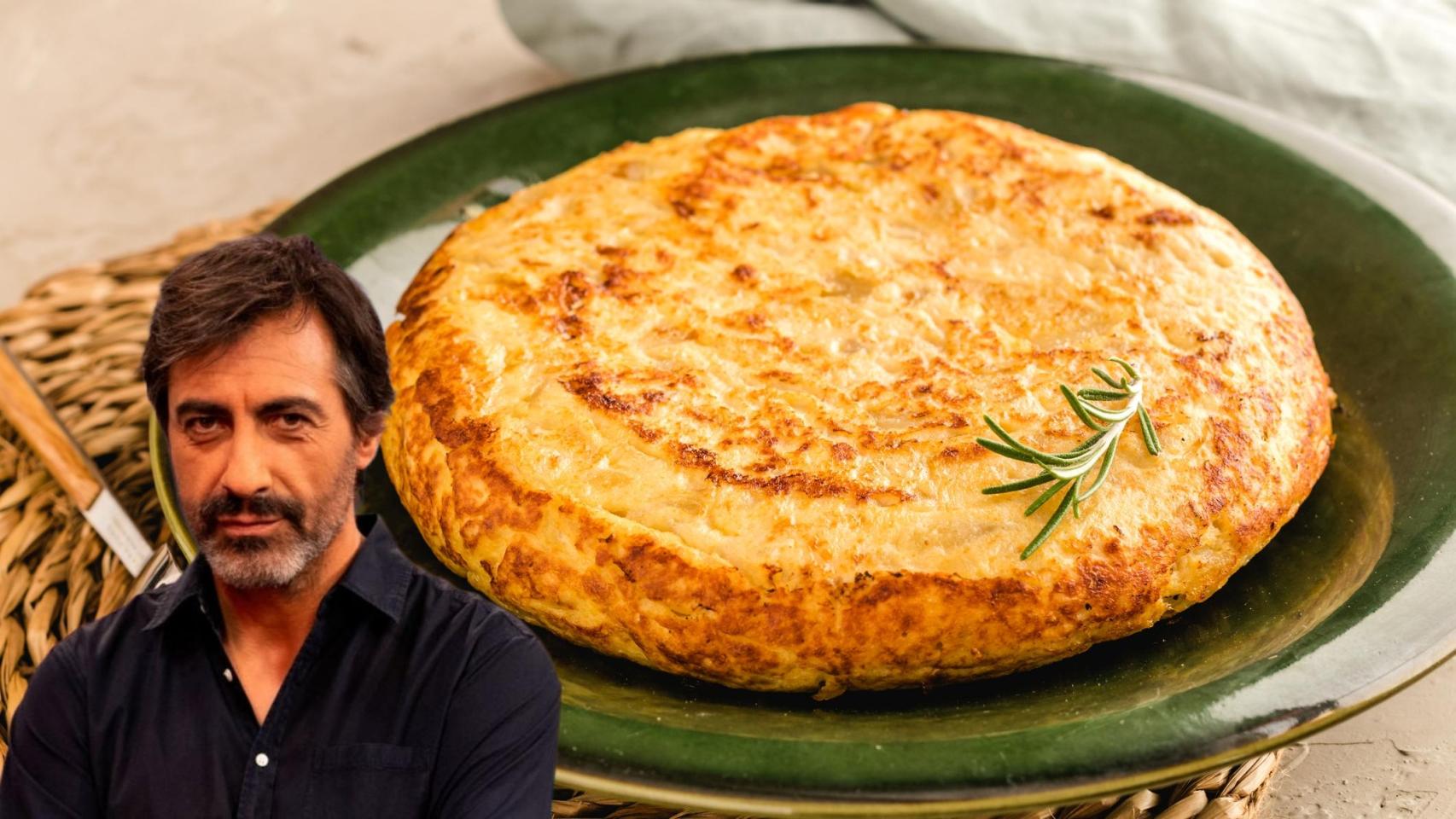 Juan del Val, ganador del Premio Planeta, en un montaje de El Español