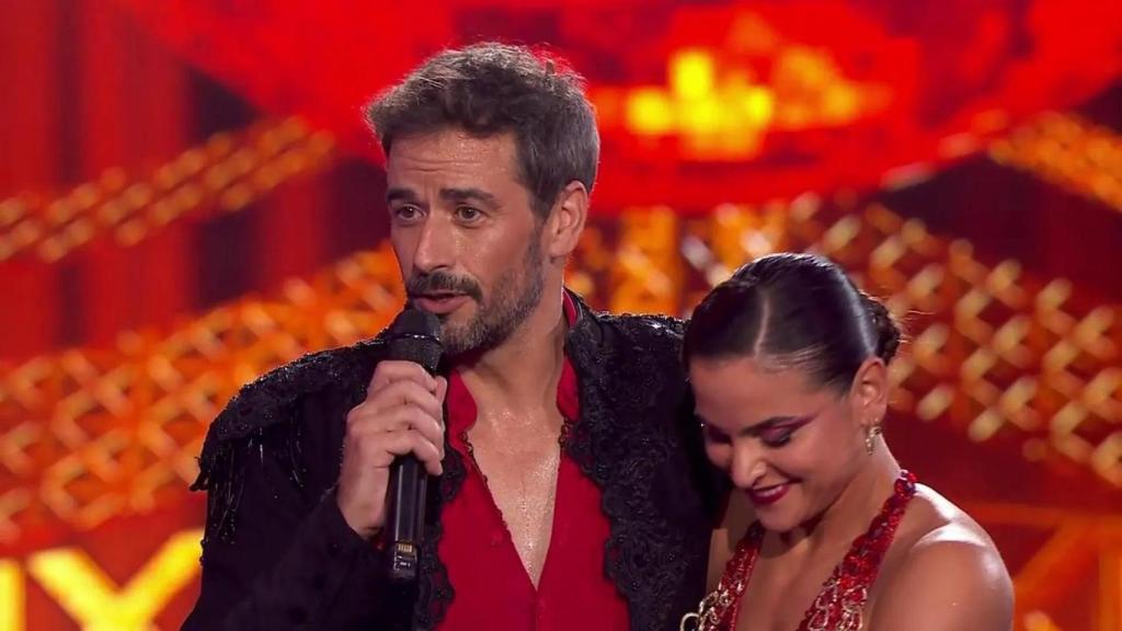 Iago García e Inés Miñana en 'Bailando con las estrellas'.